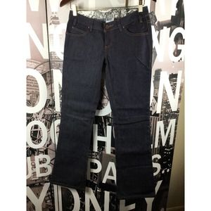 NWOT OAKLEY Womans Bootleg Classic Dark Wash Jeans